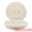 Beige, variant on Unique Bargains 4Pcs Round Woven Dining Table Decor Placemats Beige 15x15in
