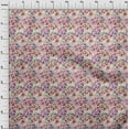thumbnail image 4 of oneOone Cotton Poplin Sea Green Fabric Floral Sewing Material Print Fabric By The Yard 56 Inch Wide-ZS, 4 of 6
