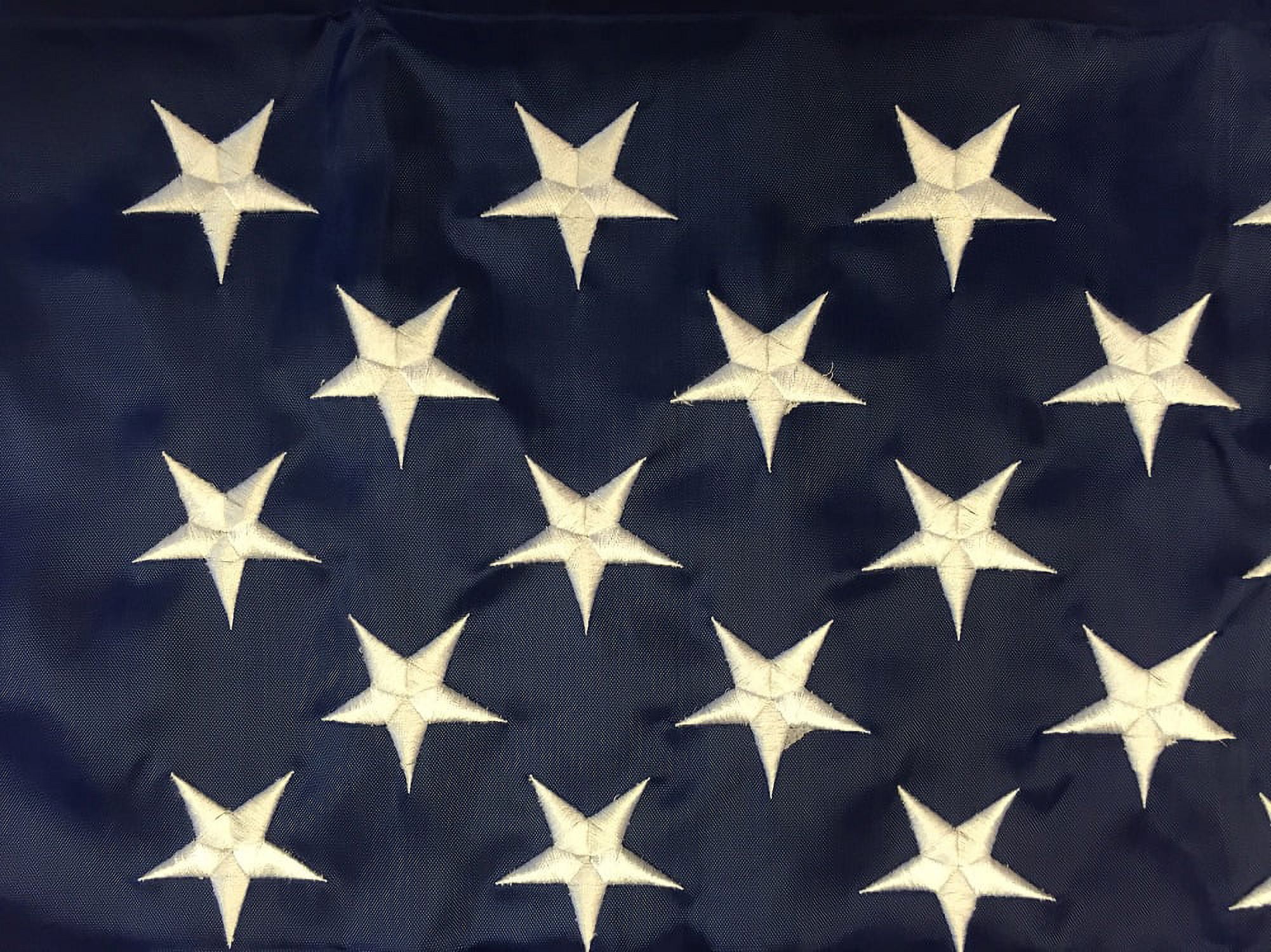 4x6 FT USA Flag US American Stars 210D Sewn Stripes Embroidered Stars Deluxe