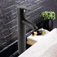 thumbnail image 2 of Robinet de Lavabo Noir, Robinet de Lavabo en Acier Inoxydable pour Salle de Bain, Toilettes, 2 of 8