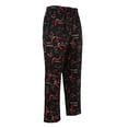 thumbnail image 6 of Men's Casual Elastic Waist Pants Hotel Work Uniform Small Pepper Print, 6 of 8