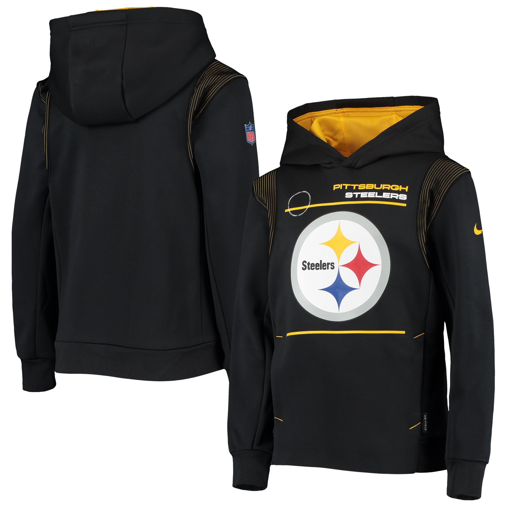 steelers reversible hoodie