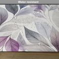 thumbnail image 5 of Ambesonne Lavender Place Mats Set of 4, Art Winter Dancing Leaves, Standard Size, Blue Grey Pale Purple, 5 of 5