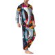 thumbnail image 2 of Balery Abstract Jazz Instrumental Pijama para Hombre de Dos Piezas con Manga Larga, Conjunto de Dormir y Descanso Suave con Bolsillos-X-Large, 2 of 7