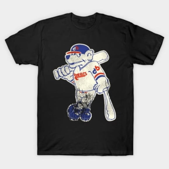 Defunct 80s Mascot Denver Bears Baseball Team Retro Logo Art Unisex T-Shirt, sizes up to 3XL