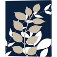 thumbnail image 2 of Great Art Now Navy Foliage by Tamara Robinson 3 Piece Canvas Art Set Each 12"W x 15"H, 2 of 4