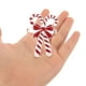 thumbnail image 3 of 4 servilleteros navideños con forma de bastón de caramelo, servilleteros navideños de metal, hebillas para servilletas, suministros para fiestas navideñas, 3 of 7