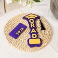 thumbnail image 2 of 2026 Graduation Wooden Centerpiece, 3D Grad Cap Table Decor with "GRAD" Lettering, Keepsake Souvenir Gift for Party, 2 of 7