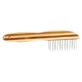 thumbnail image 4 of Raindrops Wear Resistant Dog Comb Multi Metal Loose Hair Removal Everyday Use 1Pack, 4 of 8