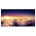 thumbnail image 2 of Blue Sky over Clouds Panorama - Landscape Canvas Art Print, 2 of 3
