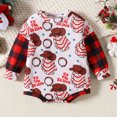 thumbnail image 5 of KYAIGUO Infant Baby Girls Onesies Romper Jumpsuit Christmas Long Sleeve Cotton Jumpsuit Soft Bodysuit Clothes Outfits, 5 of 8