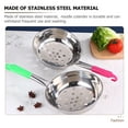 thumbnail image 4 of Kitchen Slotted Serving Spoon Stainless Steel Colander Portable Handle Slotted Spoon, 4 of 6