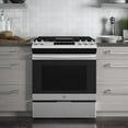 thumbnail image 4 of GE 30" Gas Slide-In Front Control Range with Storage Drawer Stainless Steel JCGSS66SELSS, 4 of 7