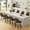 Brown-leather, variant on LainTene 24" Counter Height Swivel Bar Stools Set of 6, Fabric Upholstered Counter Barstools with Solid Wood Legs and Backs for Kitchen Island, Home Bar