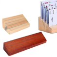 thumbnail image 2 of Porte-cartes à Jouer en Bois Plateaux de Rangement pour Cartes sur Jeu de Fête Match de Rami, 2 of 5