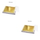 thumbnail image 1 of Wosthever 100 hojas de hoja de oro brillante puro K práctico para líneas de muebles dorados artesanías de pared decoración dorada, 1 of 6