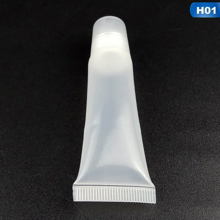 AkoaDa 5ML 10ml Empty Tubes Lip Gloss Balm Sunscreen Cream Cosmetic Container Portable