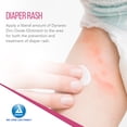 thumbnail image 4 of Dynarex Zinc Oxide Ointment, Protective Skin Barrier Ointment, Soothes Diaper Rash, Chaffed Skin, & Irritation, White Ointment, 1 Case of 72–1 oz. Tubes, 4 of 7