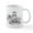 White, variant on CafePress - Kart Racer Pencil Sketch Mugs - 11 oz Ceramic Mug - Novelty Coffee Tea Cup