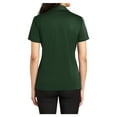 thumbnail image 2 of Womens Silk Touch Polyester Performance Polo Dark Green 3X-Large, 2 of 6