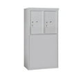 thumbnail image 3 of Salsbury Industries Freestanding USPS Aluminum 2 Unit 4C Horizontal Parcel Locker, 3 of 4