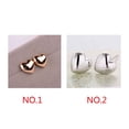 thumbnail image 2 of Minnieouse 1 par de pendientes de tuerca con forma de corazón bonitos para mujer, para boda, pendientes, joyería, suministros de decoración, oro Ropa, zapatos y accesorios Miscelánea oro Minnieouse PS6869-01, 2 of 6
