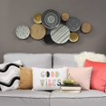 thumbnail image 2 of 45" X 3.75" X 20.25" Multi Wood Mdf Metal Wall Decor, 2 of 5