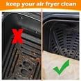 thumbnail image 3 of Indoor Grill, Set of 100, Rectangle Air Fryer Parchment Paper Liners for Ninja XL Grill Air Fryer, Grill Accessories, 3 of 5