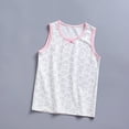 thumbnail image 2 of ZACPNCV Tank Top for Girls Summer Crewneck Tank Top Animals Prints Undershirts Underwear White 5-6 Years, 2 of 6