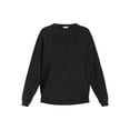 thumbnail image 5 of Time and Tru Women’s Washed Sweatshirt with Long Sleeves, Sizes S-XXXL, 5 of 5