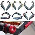 thumbnail image 5 of Garde-main de Moto Coupe-Vent Anti-Chute en Alliage d'Aluminium Abs Violet, 5 of 5