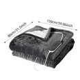 thumbnail image 2 of Heated Blanket Cotton Material Adjustable Temperature Intelligent Control Machine Washable Multifunctional for Home Bedroom Living Room Relaxation, 2 of 6