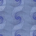 thumbnail image 1 of Ahgly Company Tapis d'Intérieur Lavables en Machine Bleu Ciel de Transition, 8' Carré, 1 of 7