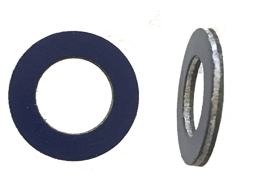 10 Fibre & Aluminum Drain Plug Gaskets Compatible with Toyota 9043012031