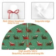 thumbnail image 4 of Picia Christmas Dachshund Print Christmas Tree Skirt , Christmas Tree Skirt Ornaments for Merry Christmas Holiday Party Decorations Indoor Outdoor-48", 4 of 7