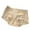 Khaki, variant on SHTXOZHI Cotton Underwear for Women Mid Waist Full Coverage Panties Solid Color Breathable Briefs
