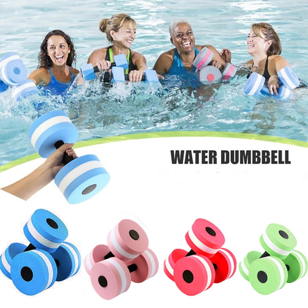 STTOAY Aqua Dumbbell Set, Provides Resistance for Water Aerobics