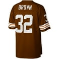thumbnail image 3 of Men's Mitchell & Ness Jim Brown Brown Cleveland Browns Big & Tall 1963 Retired Player Replica Jersey, 3 of 3