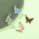 thumbnail image 5 of Pulsera de mariposa de diamantes de colores, cadena para clavícula, tobillera, joyería femenina, colgante, aleación que retiene el color UV, accesorios de galvanoplastia, 5 of 6