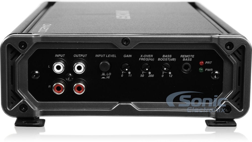 Kicker 43CXA12001 Monoblock Car Amplifier + Free Amp Kit