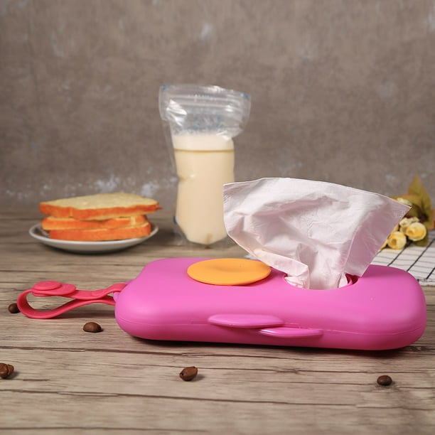 Estuches para toallitas estuche de almacenamiento portátil para bebés y niños estuche de viaje de plástico húmedo ANGGREK Otros