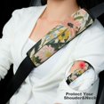 thumbnail image 2 of WYYP Flowers Bee Car Seat Belt Shoulder Pad Safety Seatbelt Protector 1Pcs, 2 of 5