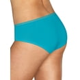thumbnail image 6 of Hanes Women's Signature Breathe Cotton Hipster Underwear, 6-Pack, 6 of 6