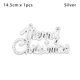 thumbnail image 3 of 1/10 piezas de decoración navideña de plástico con colgante de Feliz Navidad, colgante con letras en inglés, adornos para árbol de Navidad, decoración de Año Nuevo, 3 of 5