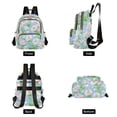 thumbnail image 4 of FORMRS Mini Backpack Purse for Women Travel Daypack Casual Shoulder Bag, Blue Floral, 4 of 7
