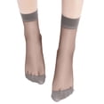thumbnail image 2 of Lroveb Crew Socks for Women Sexy Plain Women 10Pair Socks Short Stylish Top Ankle Socks Net Socks, 2 of 9