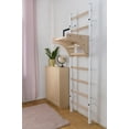 thumbnail image 4 of BenchK 211 White Wallbars with fixed steel 6-grip pull-up bar, 4 of 5