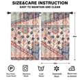 thumbnail image 2 of Blackout Kids Curtains,Multicolor Ethnic Patchwork Pattern Childrens Insulated Curtains Set Of 2,Bedroom Essentials,Toddler Room Decor 52x84in(132x213cm), 2 of 5
