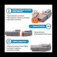 thumbnail image 3 of 12 Sets DT Series Connector Kit 2 3 4 6 8 12 Pin Connectors IP68, 3 of 5
