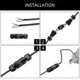 thumbnail image 4 of 5Pc IP68 Waterproof 2 Way 3-Core Junction Box Electrical Cable Connector M16 Wire Range(3.5-10mm), 4 of 5